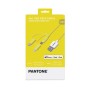Pantone PT-USB003Y1 cavo USB 1,2 m USB A USB C.Micro USB A/Lightning Giallo (PT-USB003Y1)