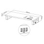 Equip 650881 supporto da tavolo per Tv a schermo piatto Libera installazione Nero (650881)