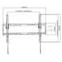 Equip 650334 Supporto TV a parete 177,8 cm (70") Nero (650334C)