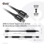 CLUB3D CAC-1535 cavo USB 5 m USB 3.2 Gen 2 (3.1 Gen 2) USB C Nero (CAC-1535)