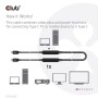 CLUB3D CAC-1535 cavo USB 5 m USB 3.2 Gen 2 (3.1 Gen 2) USB C Nero (CAC-1535)