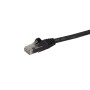 StarTech.com Cavo patch antigroviglio UTP RJ45 Gigabit Cat6 nero 1 m - Cavo patch 1 m (N6PATC1MBK)