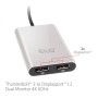 CLUB3D Thunderbolt™ 3 to Displayport™ 1.2 Dual Monitor 4K 60Hz (CSV-1577)