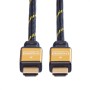 ROLINE 11.04.5503 cavo HDMI 3 m HDMI tipo A (Standard) Nero, Oro (RO11.04.5503)