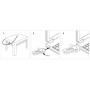 Hamlet Notebook Lock cavo di sicurezza per pc e notebook con lucchetto e combinazione di 120m in acciaio (XNBLOCK12N)