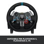 Logitech G G29 Driving Force Racing Wheel for PlayStation®5 and PlayStation®4 Nero USB 2.0 Sterzo + Pedali Analog (941-000112)