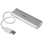 StarTech.com Hub USB 3.0 a 4 porte compatto e portatile con cavo integrato (ST43004UA)