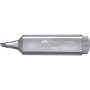 Faber-Castell TL 46 evidenziatore 1 pz Argento (154661)