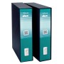 Esselte Dox 2 raccoglitore ad anelli A4 Nero, Verde (D26212)
