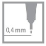 CF10STABILO POINT 88 AZZURRO CHIARO (88/31)