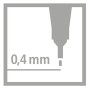 CF10 STABILO POINT 88 LIGHT ORANGE (88/25)