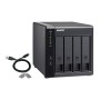 QNAP TR-004 array di dischi Nero (TR-004)