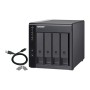 QNAP TR-004 array di dischi Nero (TR-004)