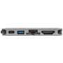 Targus DOCK419 Cablato USB 3.2 Gen 1 (3.1 Gen 1) Type-C Grigio (DOCK419EUZ)