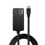 Lindy 43159 hub di interfaccia USB 3.2 Gen 1 (3.1 Gen 1) Type-A 5000 Mbit/s Nero (43159)