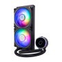 Cooler Master MasterLiquid PL240 Flux Case per computer, Processore Kit di raffreddamento a liquido 12 cm Ne (MLY-D24M-A23PZ-R1)