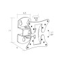 ITB LI604530B Supporto TV a parete 76,2 cm (30") Nero (AMLI604530B) (LI604530B) (AMLI604530B) (LI604530B) (AMLI60453 (LI604530B)