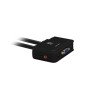 LevelOne KVM-0223 switch per keyboard-video-mouse (kvm) Nero (KVM-0223)