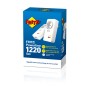 FRITZ! Powerline 1220E 1200 Mbit/s Collegamento ethernet LAN Bianco 2 pz (20002753)