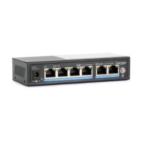 SWITCH POE+ VULTECH SECURITY 4 PORT (VS-POE2042FE-60W)