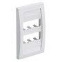 Panduit CFPE6IWY cassetta di scarico Bianco (CFPE6IWY)