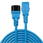Lindy 30472 cavo di alimentazione Blu 2 m Accoppiatore C13 Accoppiatore C14 (30472-LND)