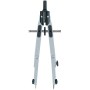 Faber-Castell 174014 compasso Nero, Acciaio inossidabile 1 pz (174014)