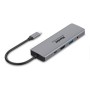 Hamlet HDKC-PD200 replicatore di porte e docking station per notebook Cablato USB 3.2 Gen 1 (3.1 Gen 1) Type-C Grig (HDKC-PD200)