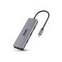 Hamlet HDKC-PD200 replicatore di porte e docking station per notebook Cablato USB 3.2 Gen 1 (3.1 Gen 1) Type-C Grig (HDKC-PD200)