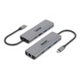 Hamlet HDKC-PD200 replicatore di porte e docking station per notebook Cablato USB 3.2 Gen 1 (3.1 Gen 1) Type-C Grig (HDKC-PD200)