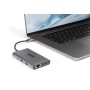 Hamlet HDKC-PD400H replicatore di porte e docking station per notebook Cablato USB 3.2 Gen 1 (3.1 Gen 1) Type-C Gr (HDKC-PD400H)