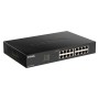 D-Link DGS-1100-16V2 switch di rete Gestito L2 Gigabit Ethernet (10/100/1000) Nero (DGS-1100-16V2/E)