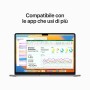 APPLE NB MACBOOK AIR M2 8-CORE 8GB 256GB SSD 15,3 10-CORE GPU 256GB SSD GRIGIO SIDERALE (MQKP3T/A)