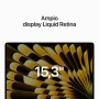 APPLE NB MACBOOK AIR M2 8-CORE 8GB 256GB SSD 15,3 10-CORE GPU 512GB SSD GALASSIA (MQKV3T/A)