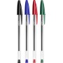 BIC Cristal Original, Penne a Sfera (Punta 1mm), Colori Assortiti, Barattolo 16+4 (929081)