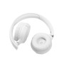 JBL Tune 510 Cuffie Wireless A Padiglione MUSICA USB tipo-C Bluetooth Bianco (JBLT510BTWHT)