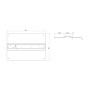Multibrackets 7352 Accessorio per il montaggio del monitor (MB7352)