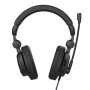 Trust Como Auricolare Cablato A Padiglione Musica e Chiamate Nero (21658)