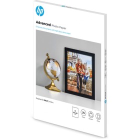 HP Carta fotografica lucida Advanced Photo Paper-25 fogli/A4/210 x 297 mm (Q5456A)