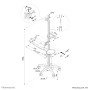 Neomounts by Newstar Stazione di lavoro mobile per monitor (FPMA-MOBILE1800)
