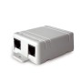 Hamlet Splitter per linea ADSL con 2 connettori RJ11 in uscita + 1 in entrata (HDSLSPLIT)