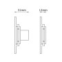 Multibrackets 2940 Supporto TV a parete 116,8 cm (46") Argento (MB2940)