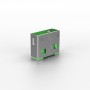 Lindy 40461 clip sicura Bloccaporte USB tipo A Verde Acrilonitrile butadiene stirene (ABS) 10 pz (40461-LND)