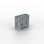 Lindy 40462 clip sicura Bloccaporte USB tipo A Blu Acrilonitrile butadiene stirene (ABS) 10 pz (40462)