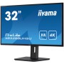iiyama ProLite XB3288UHSU-B5 Monitor PC 80 cm (31.5") 3840 x 2160 Pixel 4K Ultra HD LCD Nero (XB3288UHSU-B5)