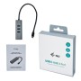 i-tec Metal C31METALG3HUB hub di interfaccia USB 3.2 Gen 2 (3.1 Gen 2) Type-C 5000 Mbit/s Grigio (C31METALG3HUB)