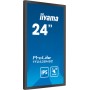 iiyama PROLITE Pannello A digitale 61 cm (24") LED 600 cd/m² Full HD Nero Touch screen (TF2438MSC-B1)