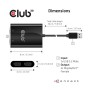 CLUB3D USB3.2 Gen1 Type A to DisplayPort™1.2 Dual Monitor 4K60Hz Video Splitter (CSV-1477)