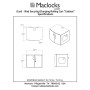 Compulocks CartiPad Duo Bianco Interno (DUO-EU)