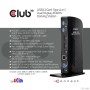 CLUB3D USB3.2 Gen1 Type A or C Dual Display 4K60Hz Docking Station DisplayLink® Certified (CSV-1460)
